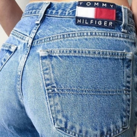 Vintage Tommy Hilfiger Relaxed Jeans Big Flag - Picture 2 of 10
